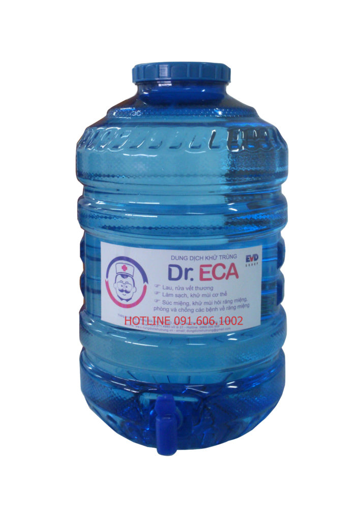 Bình Dung dịch Dr.ECA 5 gallon